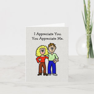 Wife or Husband Appreciation Day Card (You Edit!) 