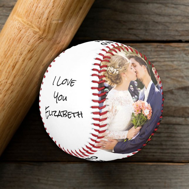Wife Personalised Photos Baseball (Wife Personalized Photos Baseball)
