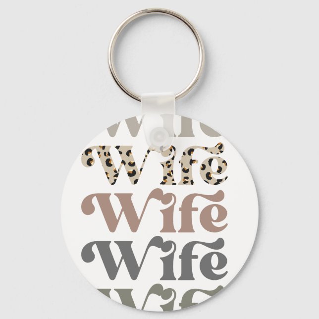wife.png key ring (Front)