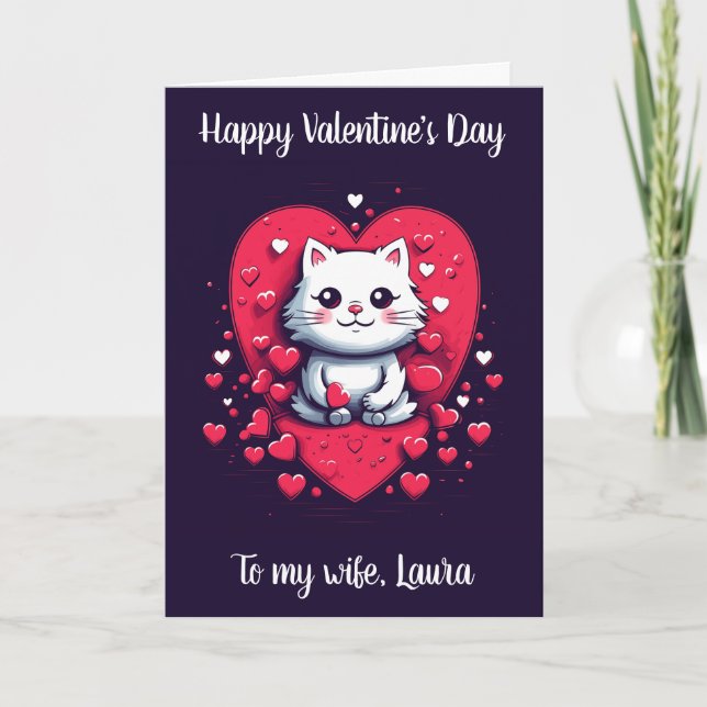 Wife Valentine's Day Card  (Front)
