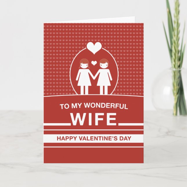 Wife Valentine's Day Card (Front)