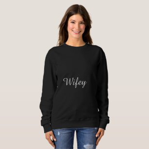 Wifey Hoodies Sweatshirts Zazzle Co Uk zazzle