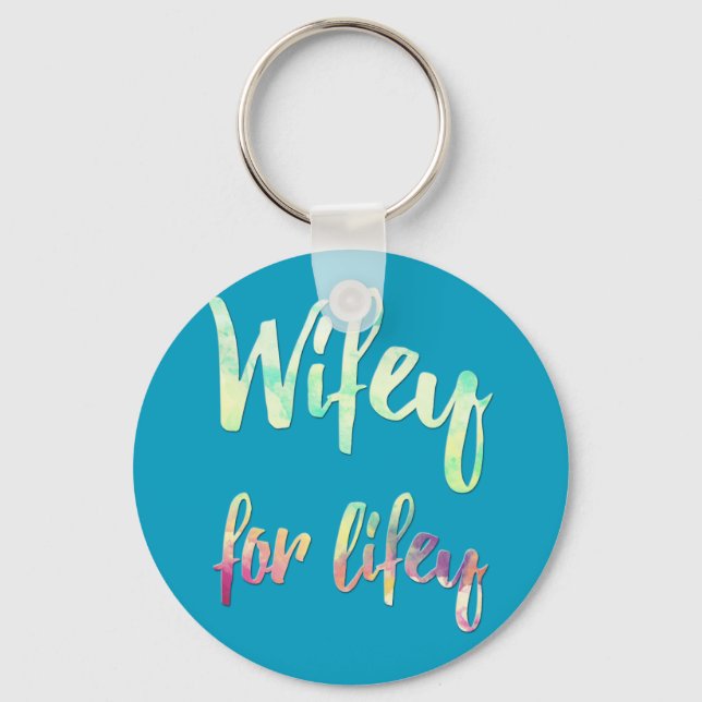 wifey bride keychain (Front)