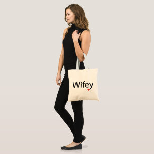 Wifey - Budget Tote Bag