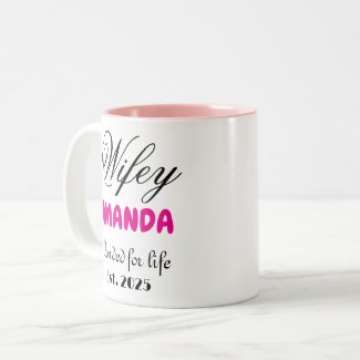 Wifey custom couple married