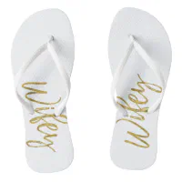 wifey flip flops