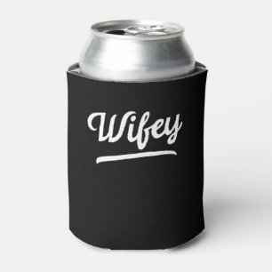 Wifey Just Married Couple Husband and Wife Can Cooler