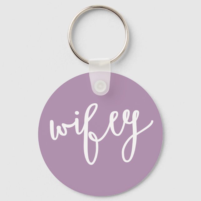 Wifey Key Ring (Front)