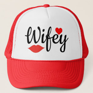 Wifey Matching Couple  Trucker Hat