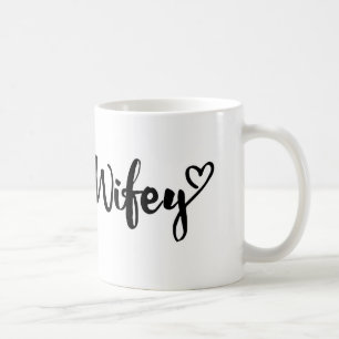wifey mug, personalised wifey mug, couple mug, coffee mug