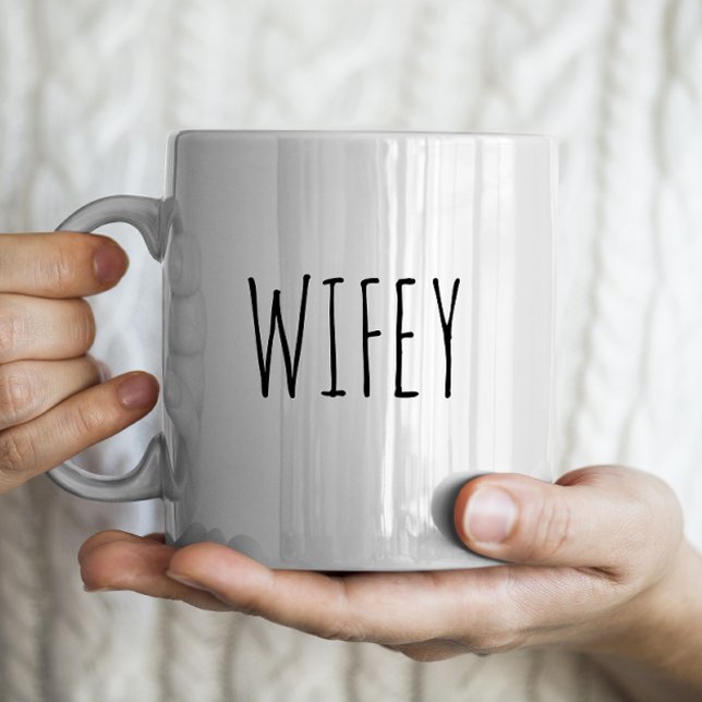 "Wifey" RAE DUNN inspired Coffee Mug (Creator Uploaded)