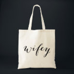 Wifey tote for bride honeymoon or wedding<br><div class="desc">Wifey tote for bride honeymoon or wedding</div>