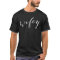 Wifey White Modern Script Black Womens