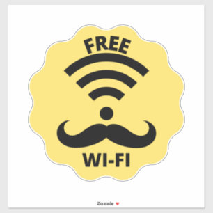 Wifi Business ,free wifi Sticker
