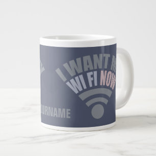 WiFi custom mugs