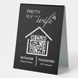 WiFi Details Pretty Fly for a wifi QR Code 