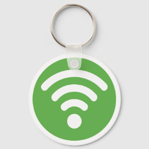 WiFi Logo Key Ring