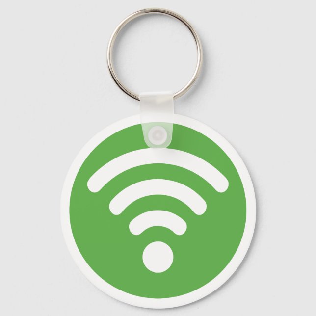 WiFi Logo Key Ring (Front)