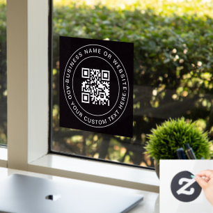 Wifi Network and Password Business Retail Window Cling
