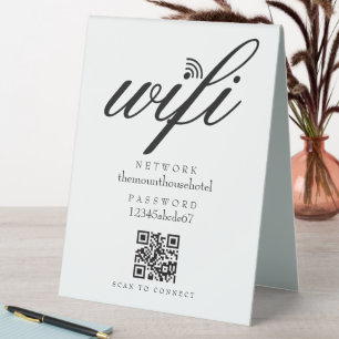 Wifi Network Password QR Code