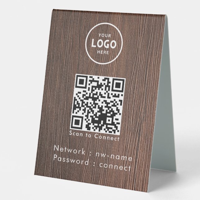 WiFi Network Scan QR Code to Connect the Internet (Front)
