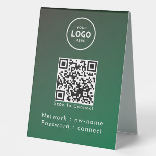 WiFi Network Scan QR Code to Connect the Internet