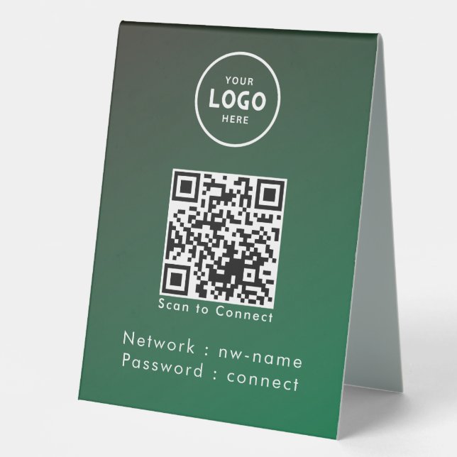 WiFi Network Scan QR Code to Connect the Internet (Front)