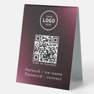WiFi Network Scan QR Code to Connect the Internet