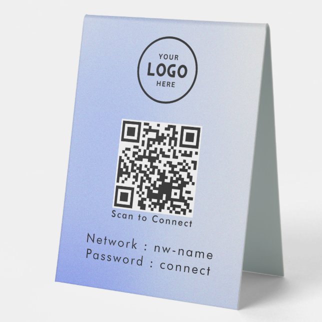 WiFi Network Scan QR Code to Connect the Internet (Front)