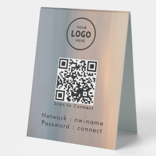 WiFi Network Scan QR Code to Connect the Internet