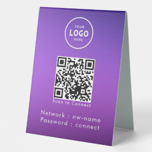 WiFi Network Scan QR Code to Connect the Internet