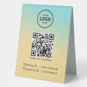 WiFi Network Scan QR Code to Connect the Internet