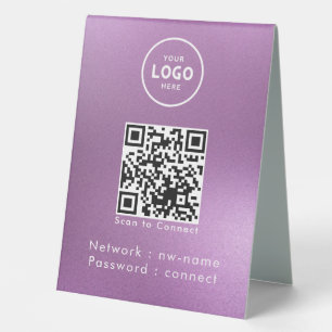WiFi Network Scan QR Code to Connect the Internet