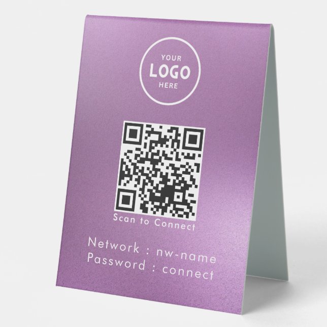 WiFi Network Scan QR Code to Connect the Internet (Front)