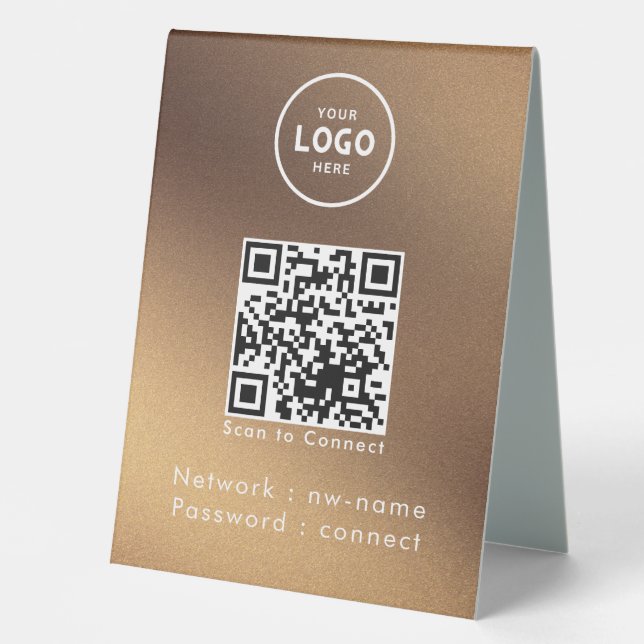 WiFi Network Scan QR Code to Connect the Internet (Front)