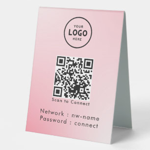 WiFi Network Scan QR Code to Connect the Internet