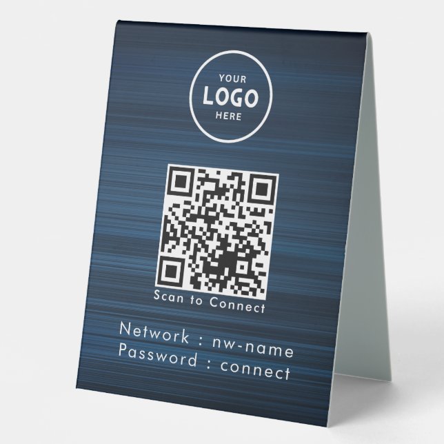 WiFi Network Scan QR Code to Connect the Internet (Front)