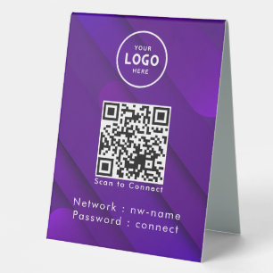 WiFi Network Scan QR Code to Connect the Internet