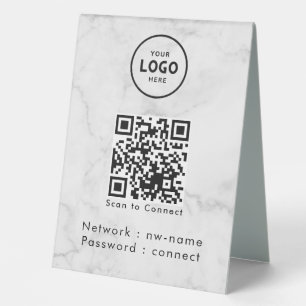 WiFi Network Scan QR Code to Connect the Internet