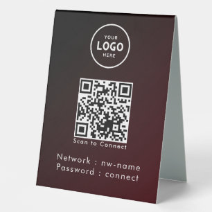WiFi Network Scan QR Code to Connect the Internet