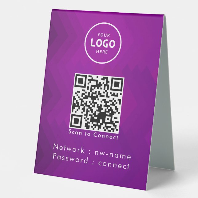 WiFi Network Scan QR Code to Connect the Internet (Front)