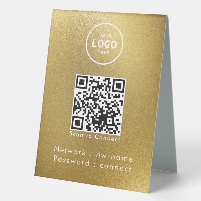 WiFi Network Scan QR Code to Connect the Internet (Front)