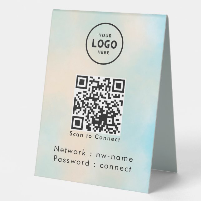 WiFi Network Scan QR Code to Connect the Internet (Front)