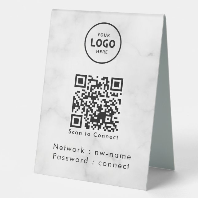 WiFi Network Scan QR Code to Connect the Internet (Front)