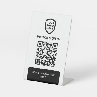 Wifi Network | White QR Code Scan To Sign In