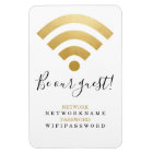 Wifi Password and Network Personalised