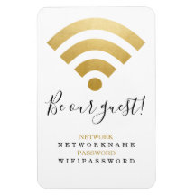 Wifi Password and Network Personalised