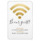 Wifi Password and Network Personalised