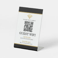 Wifi Password and Network Personalised QR Code