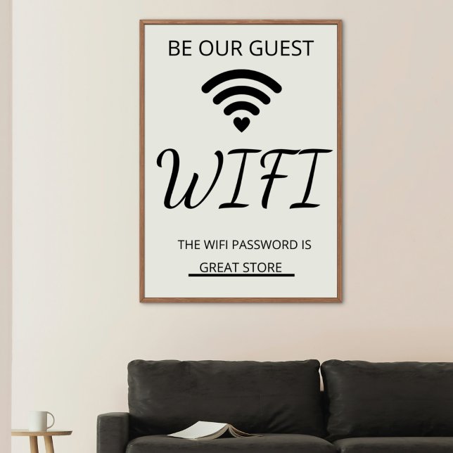 Wifi Password Business Poster (Creator Uploaded)